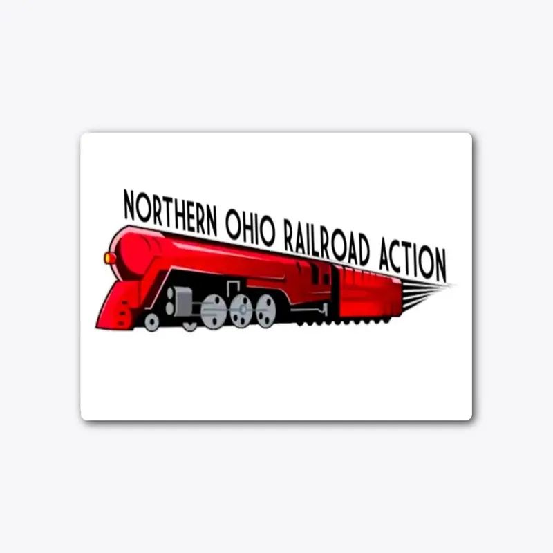 Northern Ohio Railroad Action Stickers